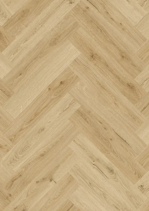Quick-Step Alpha PVC Click Visgraat Vloer Botanisch beige geïntegreerde ondervloer