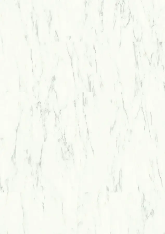 Quick-Step Alpha PVC Click Betonlook Vloer Wit Carrara marmer