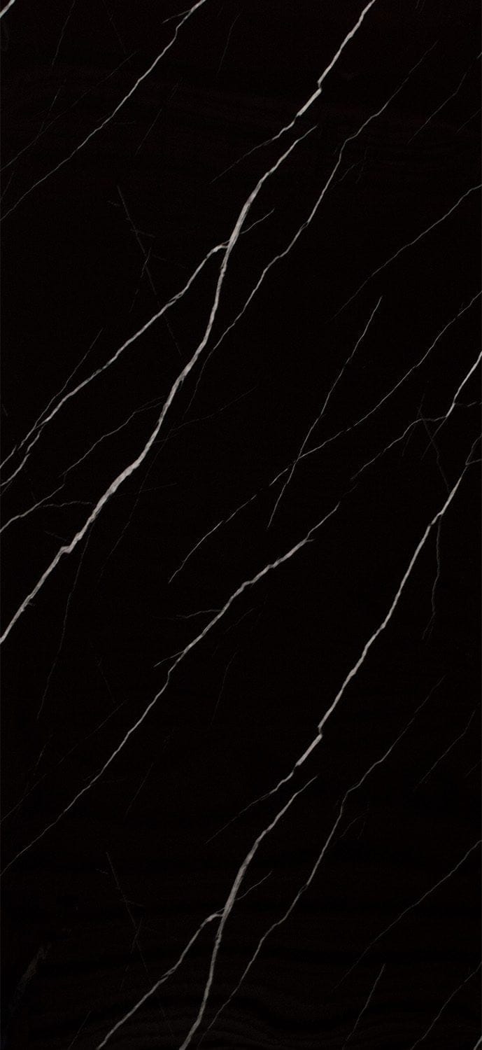 PVC Marmer Plaat Hoogglans Flexibel Carrara Nero Marquina Zwart Wit